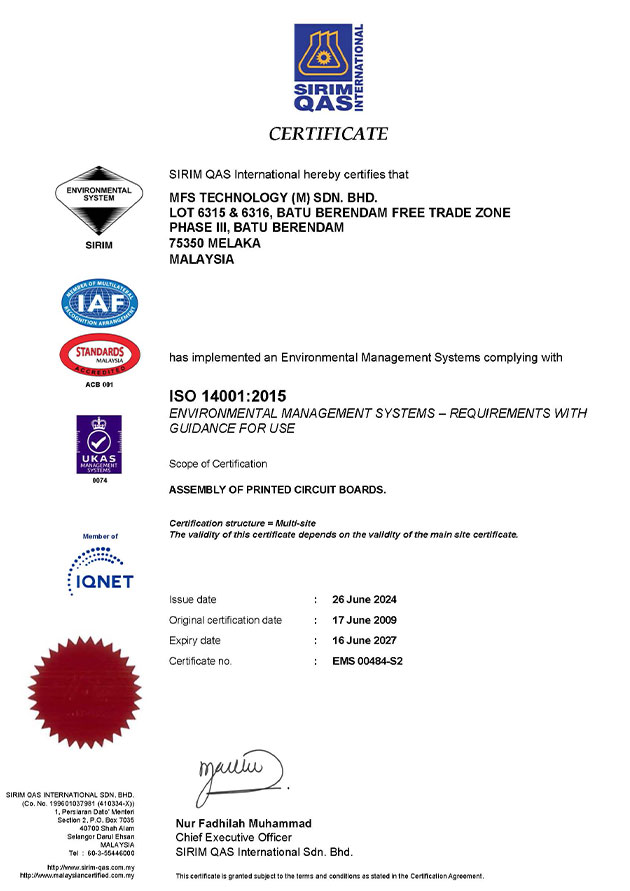 ISO 14001 : 2015